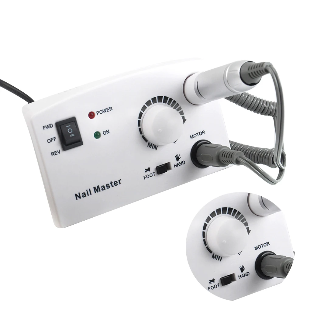 110 V/220 V Профессиональный аппарат для маникюра, электрическая пилочка для ногтей, набор для маникюра, педикюра, штепсельная вилка EU/US