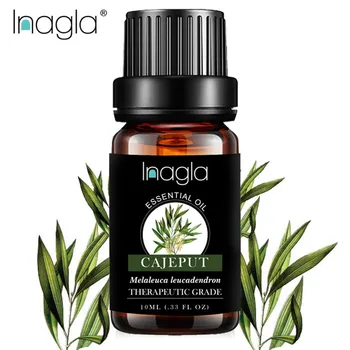 

Inagla 10ML Cajeput Essential Oils 100% Pure Natural Pure Essential Oils for Aromatherapy Diffusers Oil Home Air Care