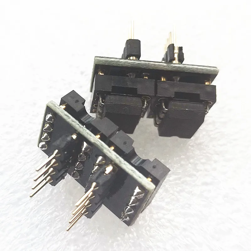 Single op amp to dual op amp socket Op adapter Gold-plated For AD797 NE5534 2 piece operational amplifier
