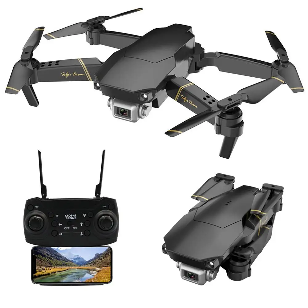 Глобальный Дрон GD89 WIFI FPV 1080P HD камера складной RC с режимом удержания высоты