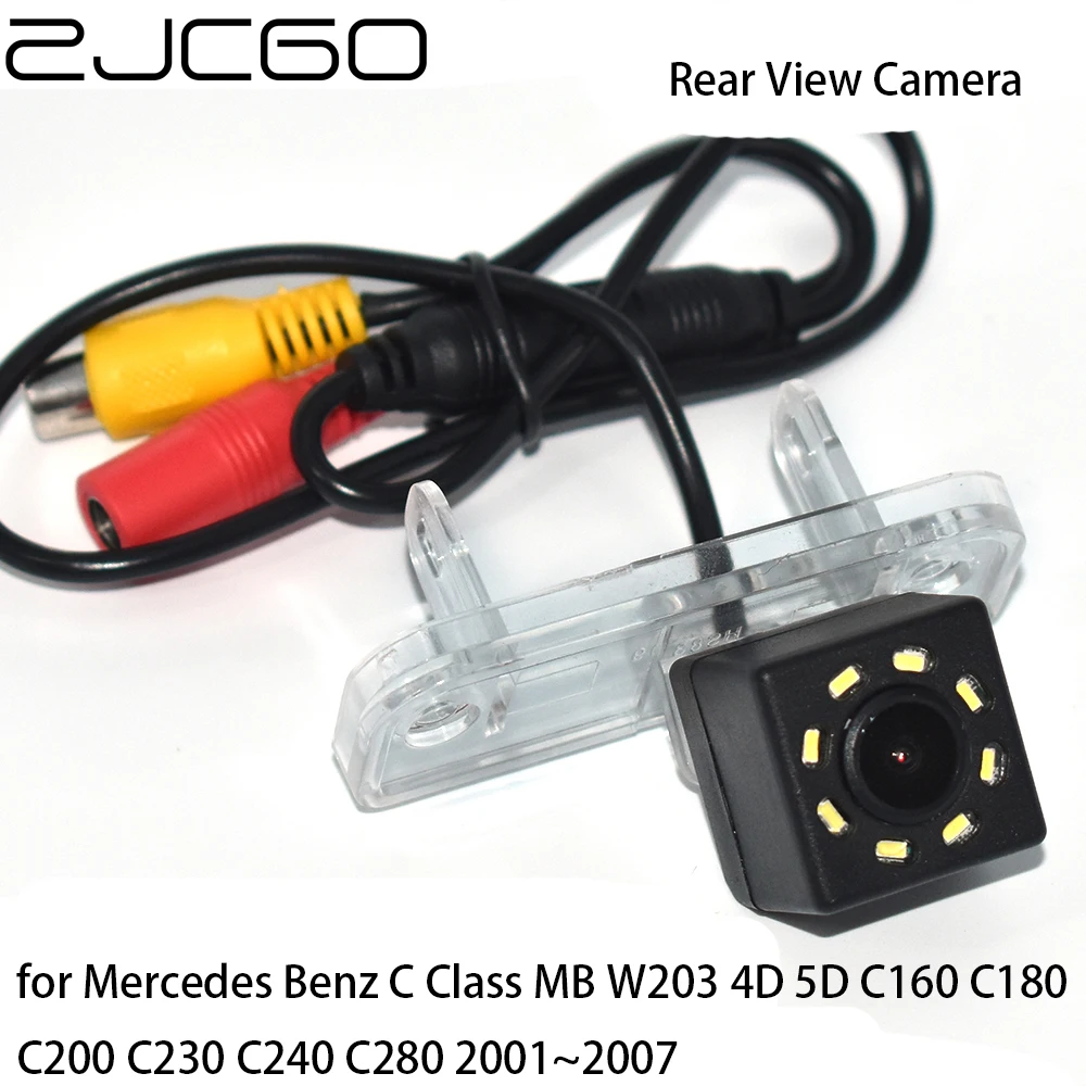 

ZJCGO CCD HD Car Rear View Reverse Back Up Parking Camera for Mercedes Benz C Class MB W203 4D 5D C160 C180 C200 C230 C240 C280