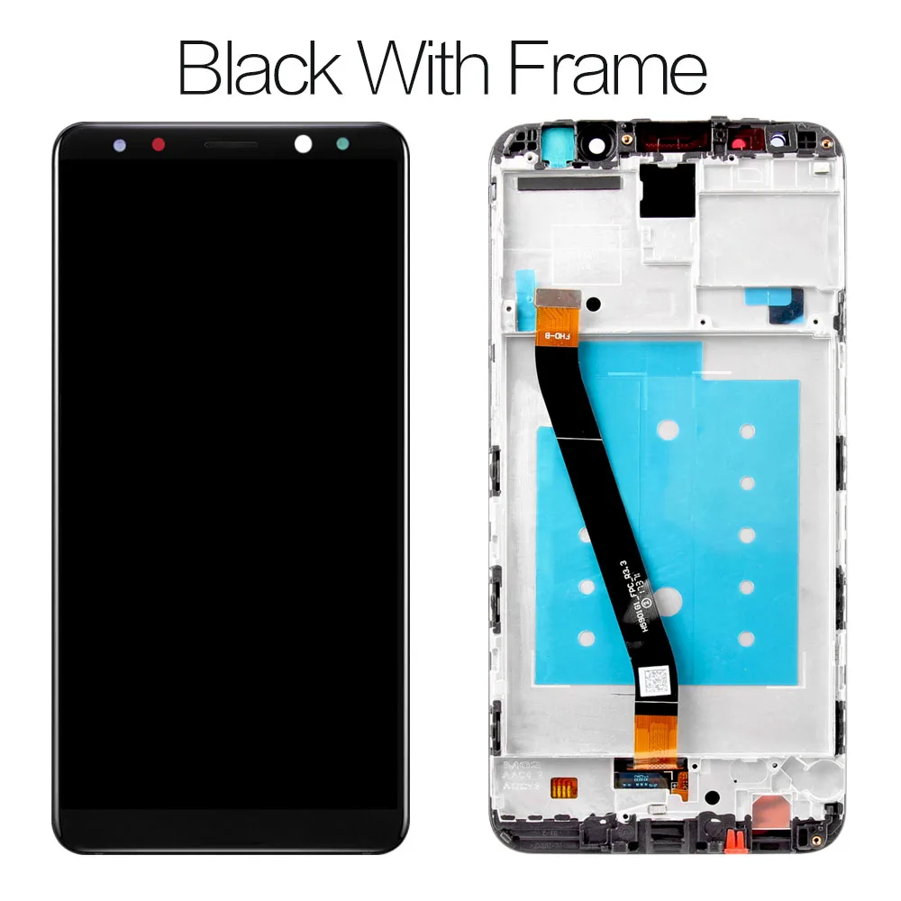 Black with Frame Для huawei mate 10 Lite ЖК сенсорный экран с рамкой дисплей huawei mate 10 Lite дисплей ЖК Nova 2i RNE-L21 Замена - Цвет: Black with Frame
