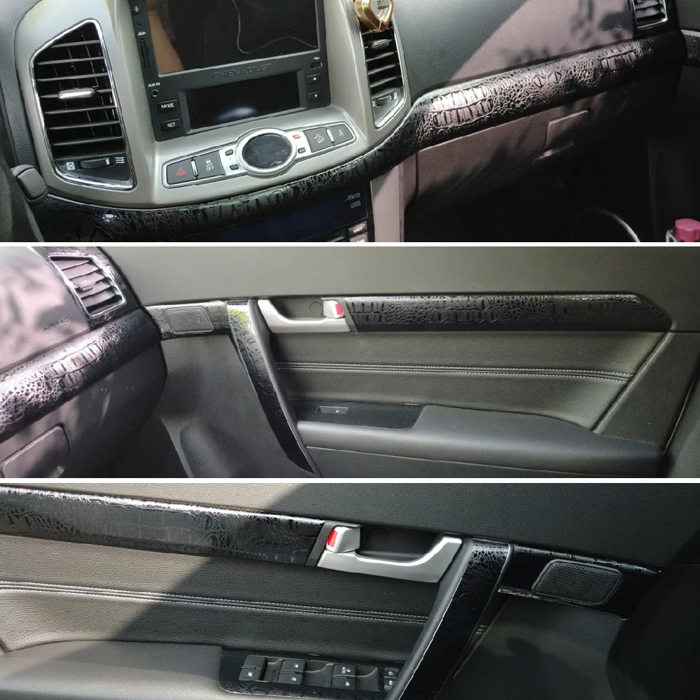 Самоклеющиеся автомобильные наклейки из углеродного волокна для Chevrolet CAPTIVA, виниловые автомобильные наклейки и наклейки, аксессуары для стайлинга автомобилей
