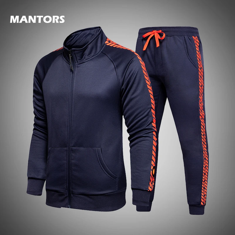 Autumn winter men's sets brand sportswear tracksuits 2 piece sets Clearance