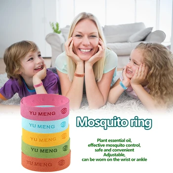 

Summer Insect Bugs Killer Wristband Portable Durable Multi-functional Mosquito Repellent Bracelet for Adults Kids
