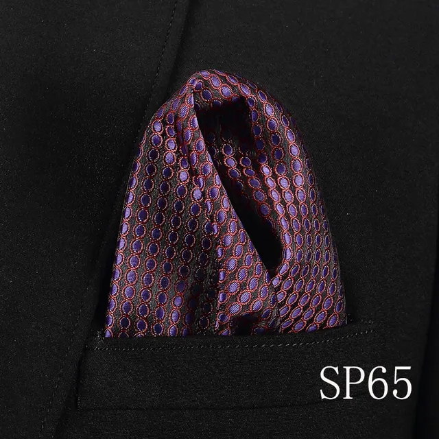 Fashion 100% Silk Hankerchief Scarves Vintage Hankies Men's Pocket Square Handkerchiefs Striped Solid Snot Rag 22*22 cm SP65