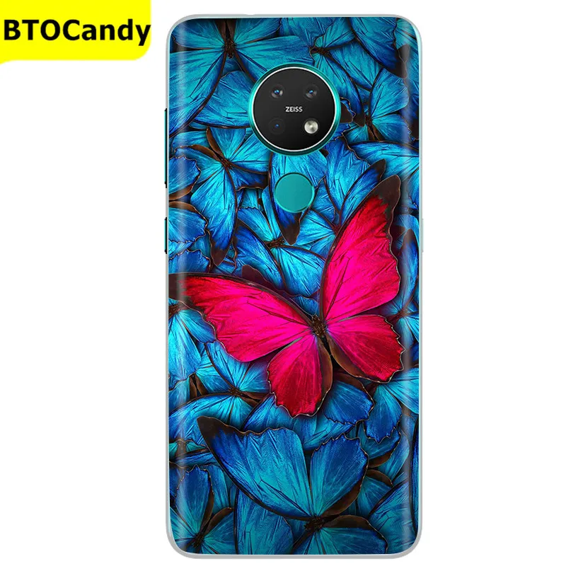wallet cases For Nokia 7.2 Case Phone Cover Silicon Case for Nokia 6.2 7.2 TA-1196 TA-1181 Tpu Case for Nokia7.2 Nokia6.2 Nokia 1.4 Soft Case wallet cases Cases & Covers