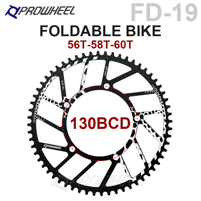 PROWHEEL 130BCD ̽  Ŷ 8/9/10/11S 56Y 58Y 60Y Ŷ 56T 58T 60T Ŷ ̽  ũũ Ŷ