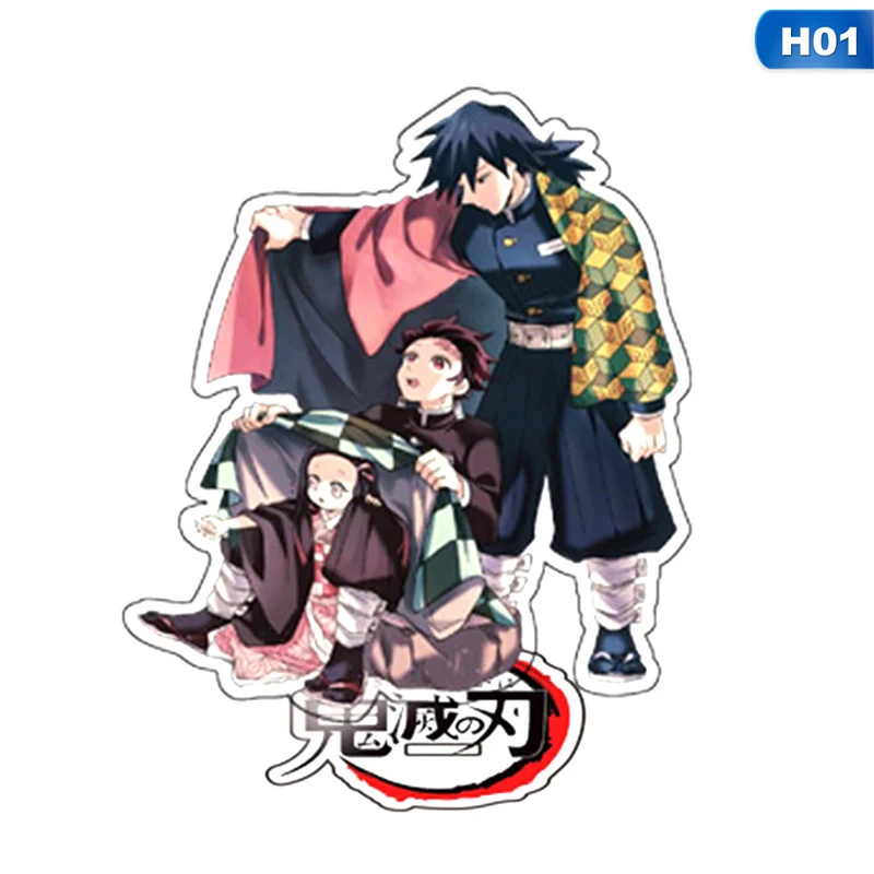 Японское аниме Demon Slayer: Kimetsu no Yaiba Kamado Tanjirou Kamado Nezuko Косплей фигурка на акриловой подставке модель Настольный Декор Игрушка Подарки