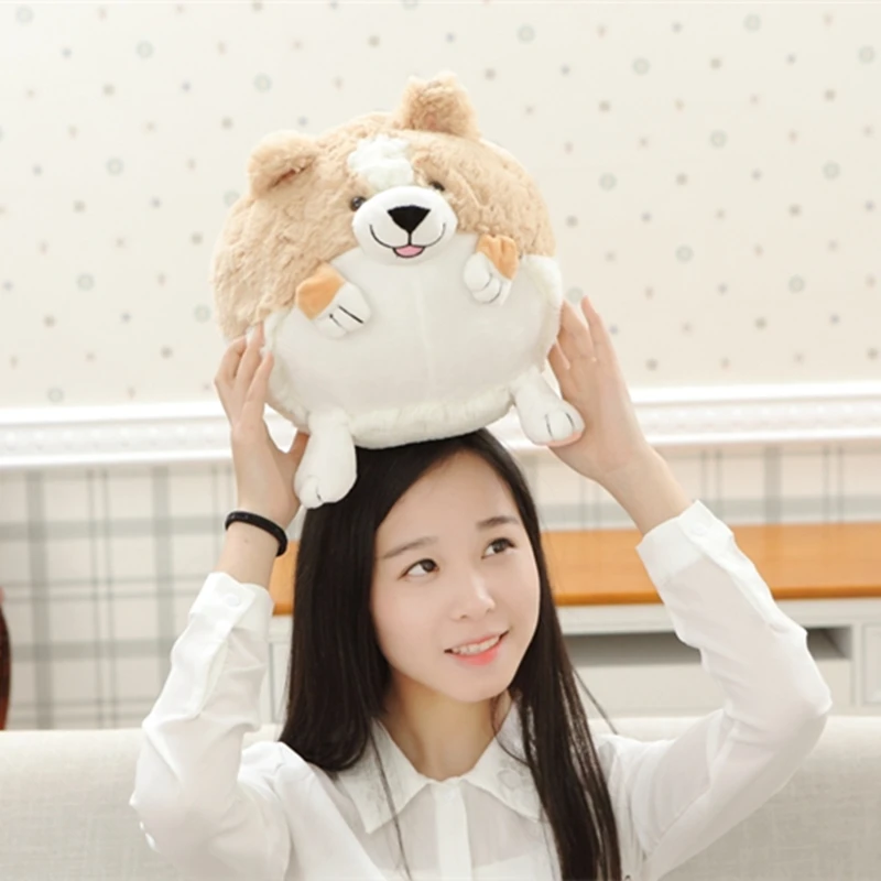 

Lovely Cute Soft Corgi Dog Plush Toy Stuffed Soft Animal Cartoon Pillow Lovely Christmas Gift for Kids Kawaii Valentine Presents