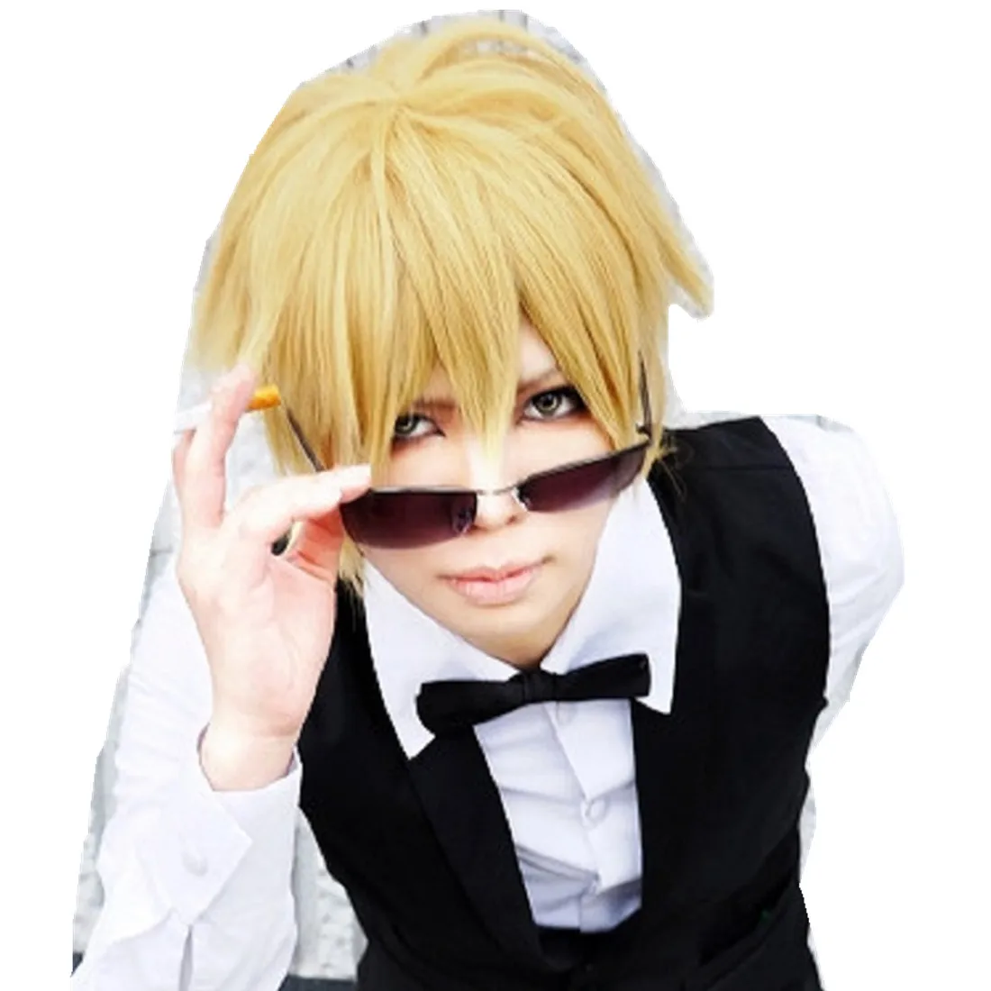 Парик для косплея DuRaRaRa Shizuo Heiwajima | Тематическая одежда и униформа