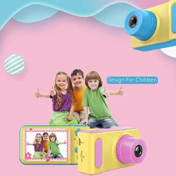 

Children's Digital Camera 1080p HD Small SLR Multi-national Language 2inch Large Screen Cute Camera Children Gift