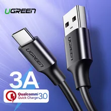 Ugreen USB Type C Cable for Xiaomi Redmi Note 7 mi9 USB C Cable for Samsung