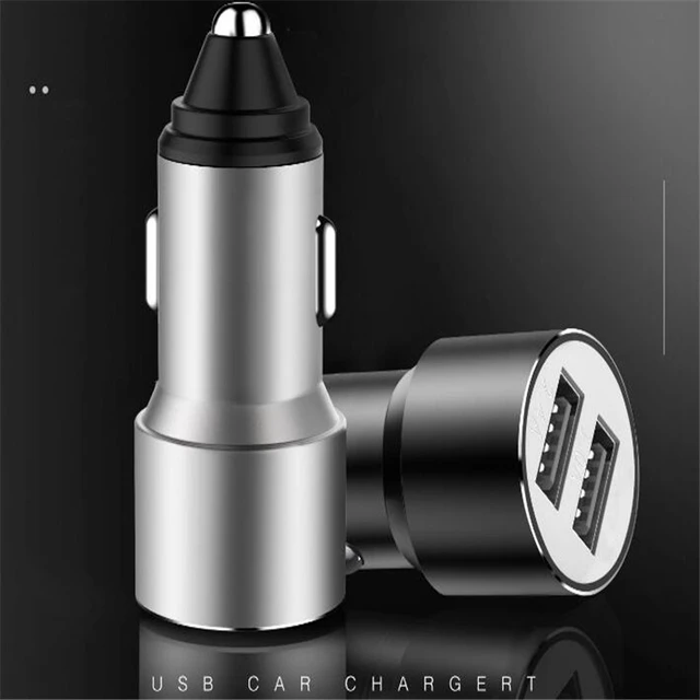 100個車のusb充電器携帯電話の充電器2ポートusb高速車の充電器iphoneサムスンのタブレット車の充電器 Aliexpress Mobile