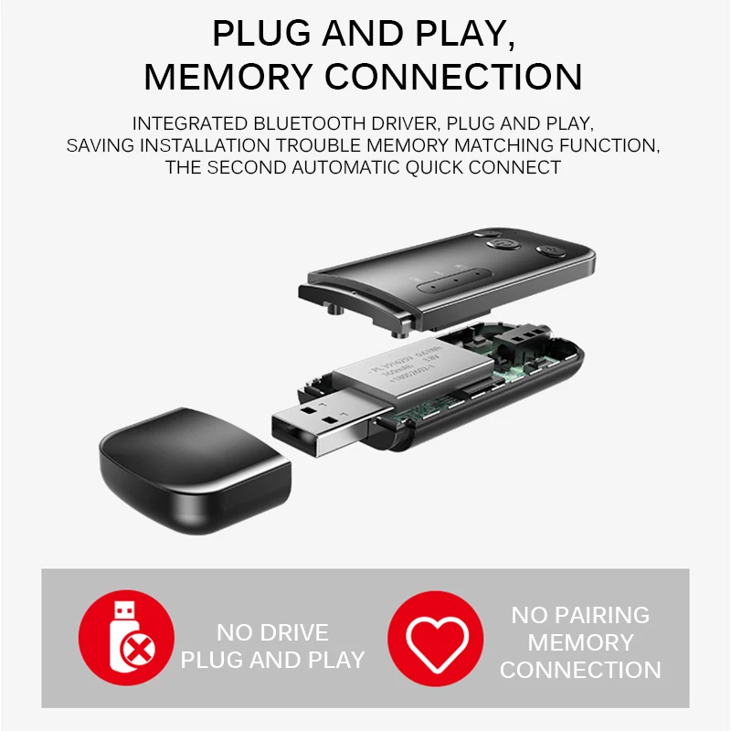 USB Bluetooth 5,0 адаптер передатчик Bluetooth приемник аудио Bluetooth ключ беспроводной USB адаптер для компьютера ПК ноутбука