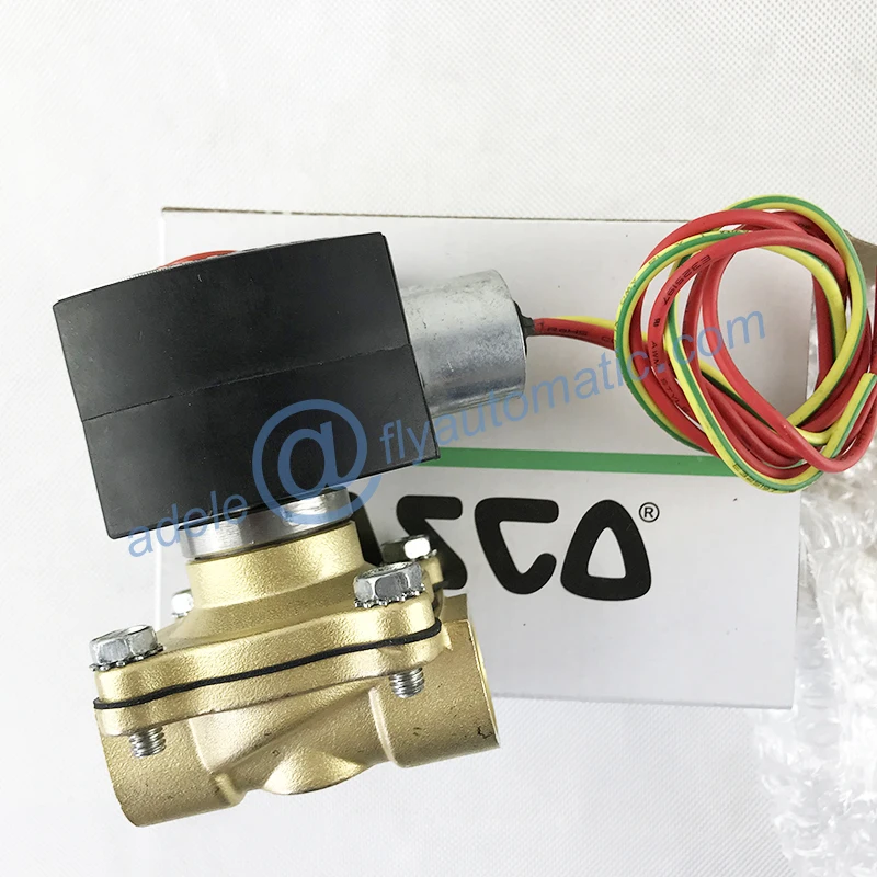 EF8210C094 ASCO Тип взрывозащищенный латунный пилотный Соленоидный клапан 220VAC
