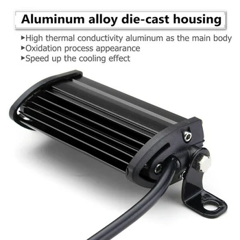 

Spot LED Work Light Beam Single Row Off Road Car 6500K Replacement Set