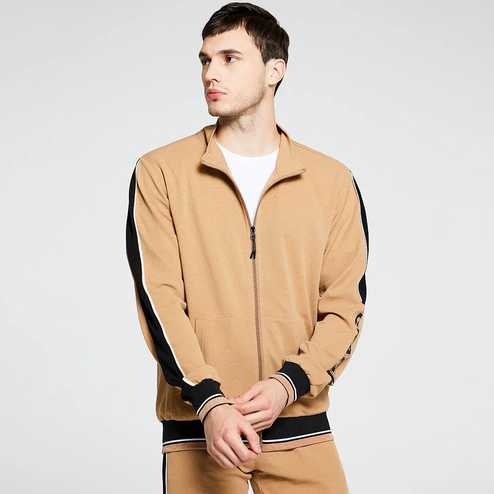 Men's Sweatsuit Sets Autumn Winter 2 Piece Zipper Jacket Track Suit + Pants Casual Tracksuit Men New Sportswear Set Clothes 2020 Men's Sweatsuit Sets Autumn Winter 2 Piece Zipper Jacket Track Suit + Pants Casual Tracksuit Men New Sportswear Set Clothes 2020