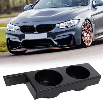 

Car Vehicle Front Seat Center Console Liner Dual Cup Holder for BM-W E39 97-03 Exterior Automobile Accessories автомагнитола