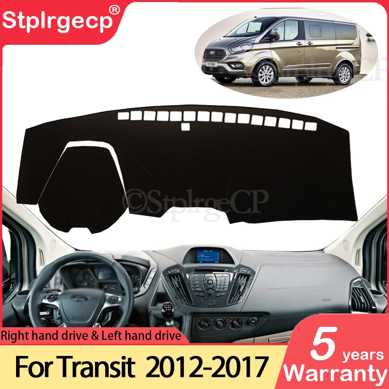 for Ford Transit Tourneo Custom 20122017 Anti Slip Mat Dashboard Pad Sunshade Dashmat Protect