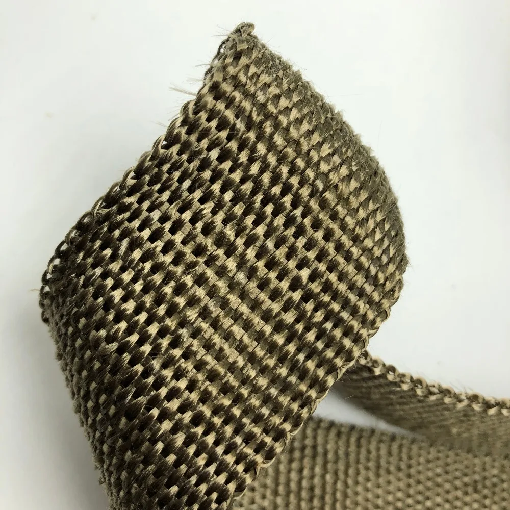 Обмотка для выхлопной головки Мотоцикла автомобиля 15 м титановая Лава