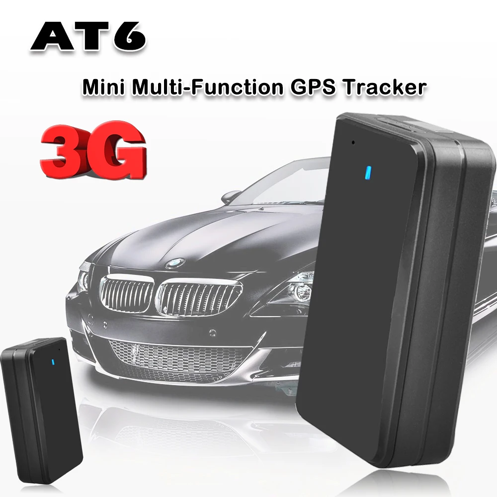 Concox оригинальный 3G WCDMA GPS автомобильный трекер AT6 Лучший сильный магнит