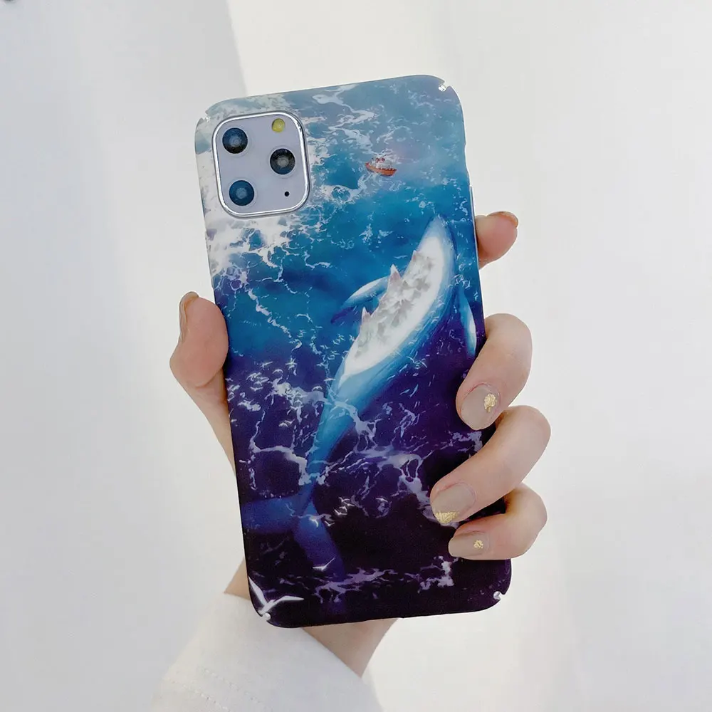 Матовый чехол для iphone SE 2020 11 pro 11pro MAX XR X XS Max 6 6s 7 8 plus | Мобильные телефоны и