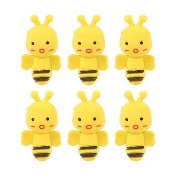 

1 Set of 60Pcs Student Eraser Animal Eraser Cartoon Eraser for School