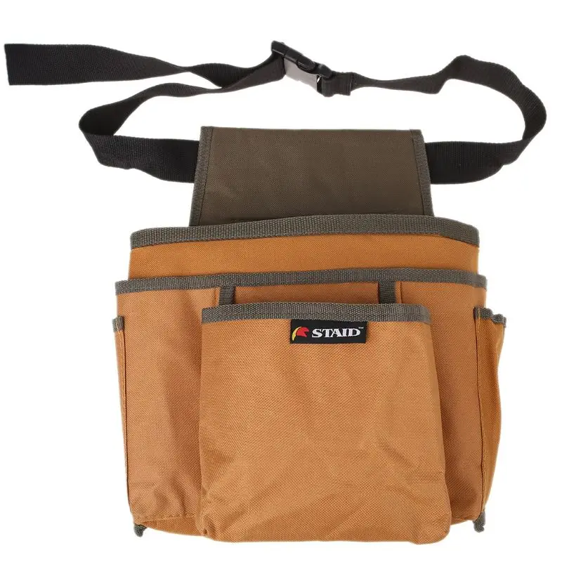 Electrician Waist Pocket Tools Belt Pouch Bag 600D Oxford Screwdriver Kit Holder Hardware Storage Outdoor