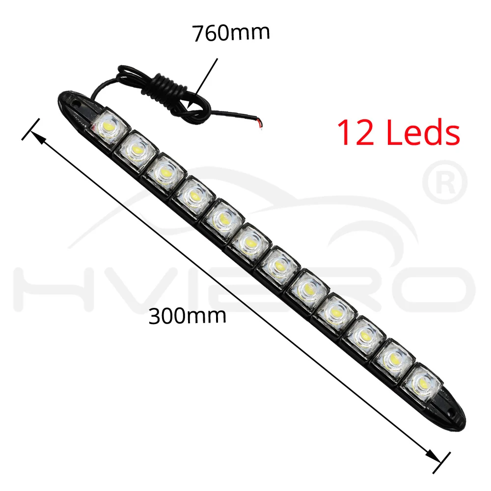 Hviero Car Styling COB DRL Fog Lights Flexible Silicone white Daytime Running Lights Auto Head Lamp Waterproof 10w Bright Led Fog Light car styling