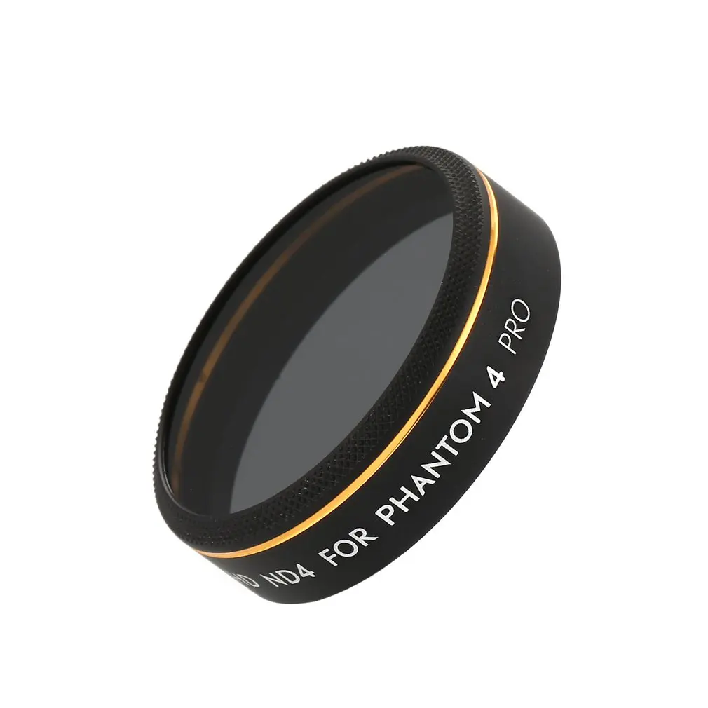 HD ND4 Lens Filter Радиоуправляемая беспилотная камера HD ND4/8/16/32/64 ГБ светильник снижения объектива фильтр для DJI Phantom 4 PRO FPV Квадрокоптер с дистанционным управлением компонента запасных Запчасти - Цвет: HD ND4 Lens Filter