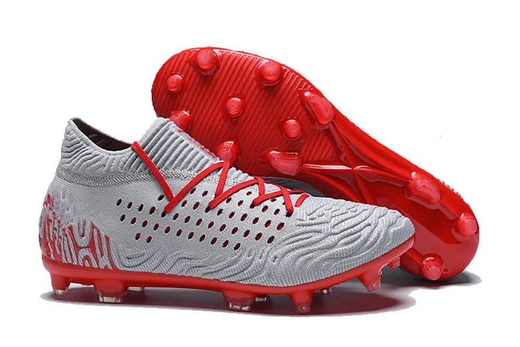 Новые мужские Future Netfit 19,1 CC FG/AG взломанный пакет Griezmann Reus Suarez Высокая Низкая Лодыжка мощность Up футбольные бутсы - Цвет: 4