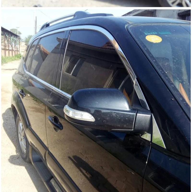 Стеклоподъемник автомобиля из нержавеющей стали lsrtw2017 304 для hyundai tucson 2004 2005 2006 2007