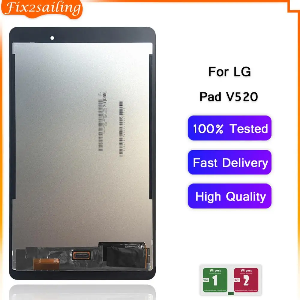 Fix2sailing ЖК-дисплей для LG G Pad 3 iii Gpad3 GPAD X 8,0 V520 V521 сенсорный экран дигитайзер Замена ЖК 8''