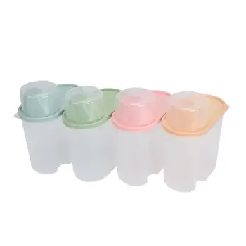 

Storage Box Food Container 1.9L Snack Beans Sugar Rice Nuts Large Capacity