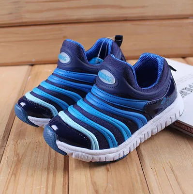 7015blue Babu bean/детская обувь на весну и осень, спортивная обувь для детей, дышащая сетчатая детская функциональная обувь для мальчиков и девочек - Цвет: 7015blue
