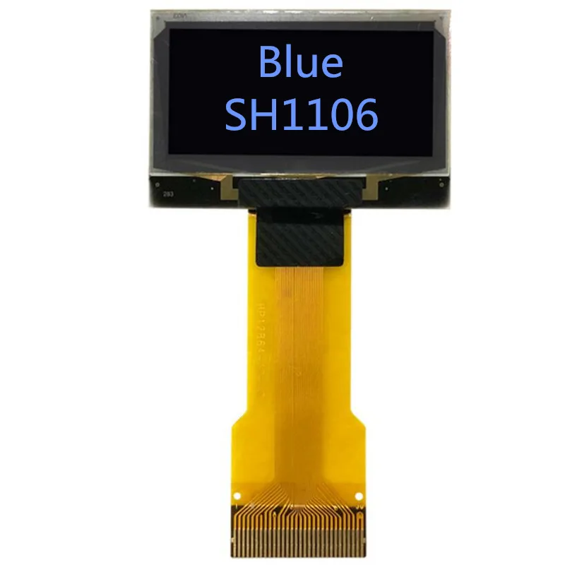 IPS 1 3 дюйма синий oled-дисплей SH1106 контроллер 30 pin разъем типа FPC 12864 высокий