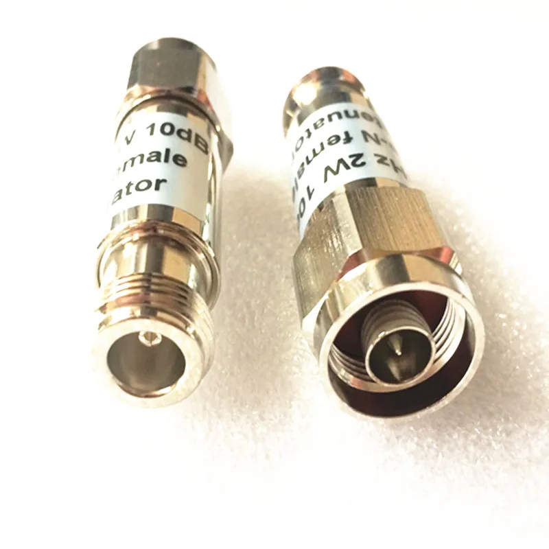 10dB / 20dB Coaxial RF Attenuator 2W N Male to N Female Connector DC