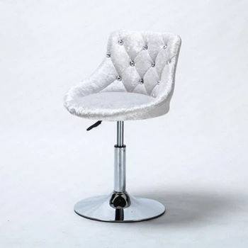 

Final stock cheapest Bar stool modern minimalist bar chair lift rotating backrest chair home high stool bar nails stool