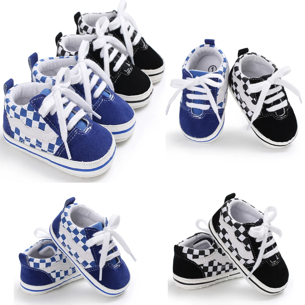 Baby Kids Girl Boy Soft Sole Crib Shoes Toddler Newborn Sneakers Shoes Anti-slip Baby Casual Shoes