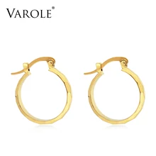 VAROLE модные серьги обруча серьги золотистого цвета круглые серьги для женщин ювелирные изделия oorbellen Brincos
