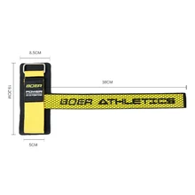 Нескользящий пояс с зажимом, утолщенный пояс с зажимом для тяжелой атлетики, тренировочный пояс для тренажерного зала, фитнеса, Натяжной браслет на запястье, бандаж для гантелей, тренировочный браслет