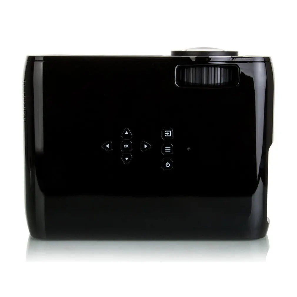 BL-80 Manual Focus Digital LED Projector 2300lm HD 3D Projector Home Cinema Theater Household Media Player VGA USB AV HDMI