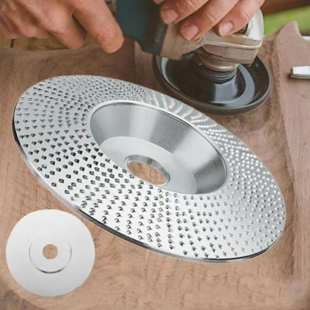 

100*100Mm Wood Sanding Carving Shaping Disc For Angle Grinder High-Carbon Steel Professional Portable