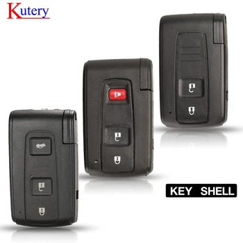 

kutery REMOTE KEY shell CASE FOR TOYOTA AVENIS CROWN PRIUS VERSO RAV4 uncut BLADE