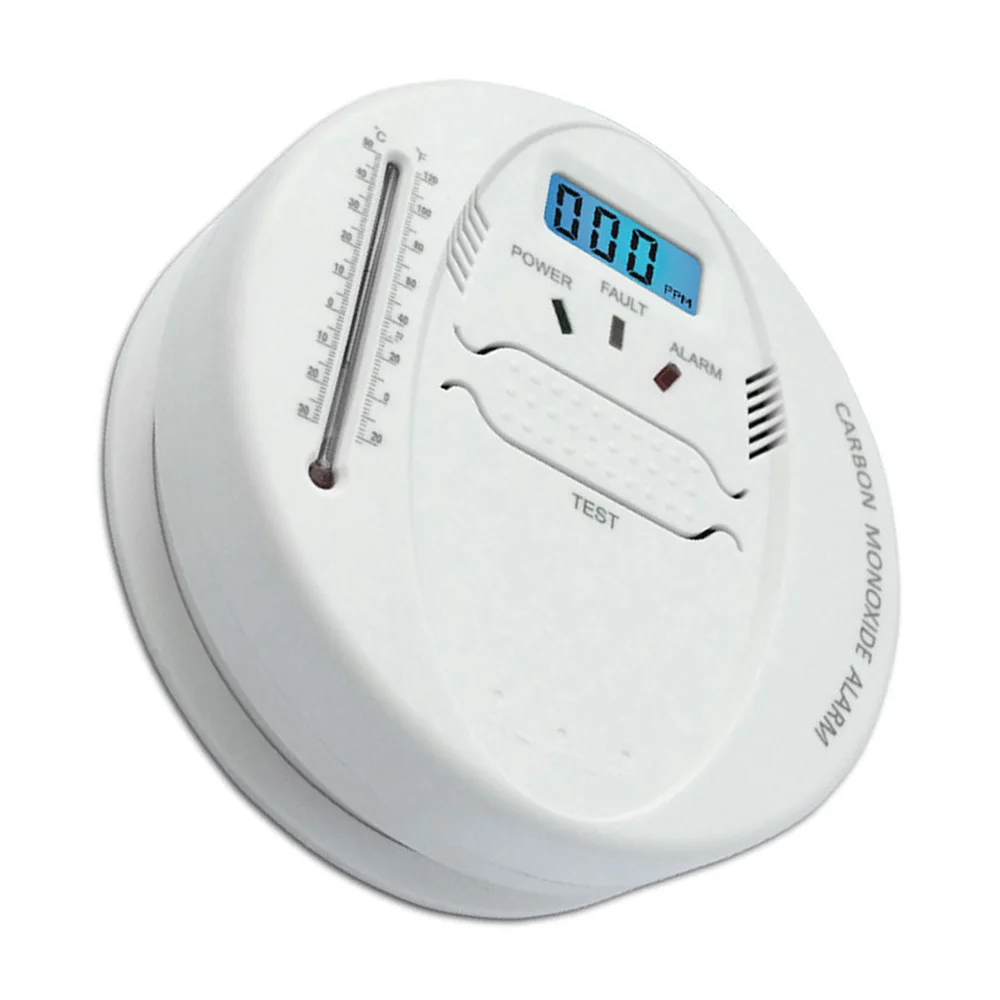 Garage Co Detector Carbon Monoxide Poisoning Gas Sensor Warning