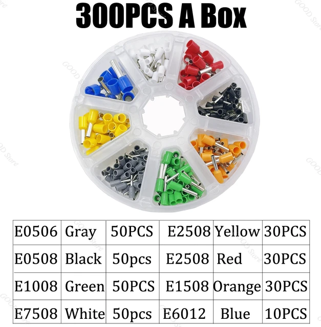 300pcs 8 colors