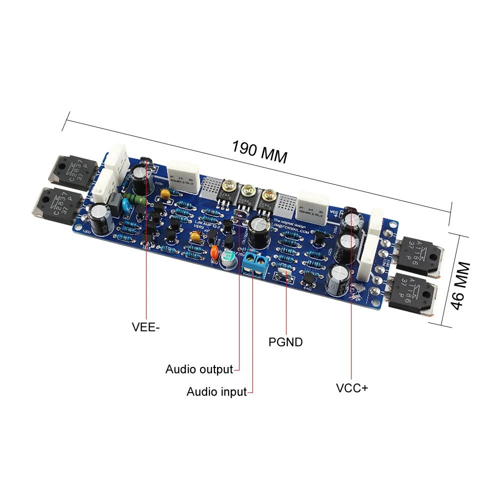 Aiyima-amplificador de Áudio Placa de Áudio Amplificador de Som Classe a Amp Peças Estéreo Canais Distorção Ultra Baixa 2 - Image 2