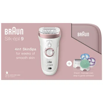 

BRAUN EPILATOR 9897 SILKEPIL EXFOLIATES-