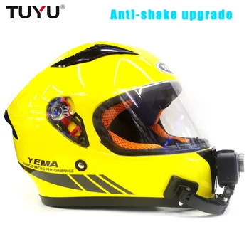 

2019 Latest anti-shake Full Face Helmet Chin Mount Holder for GoPro Hero SJCAM Motorcycle Helmet Chin Stand for YI EKEN camera